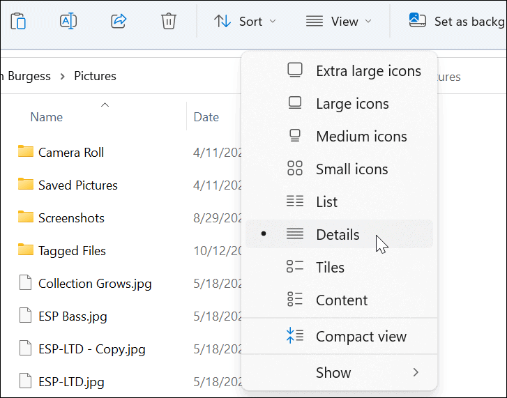Hinzufügen von Tags zu Dateien unter Windows 11