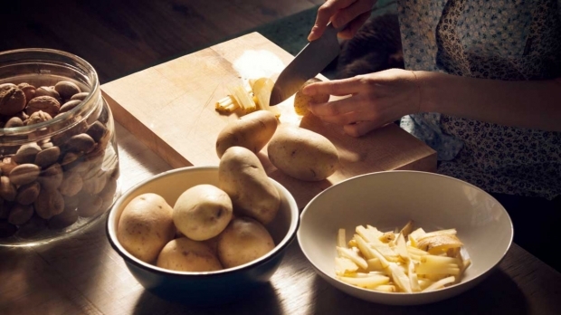 Abnehmen durch Kartoffeln essen