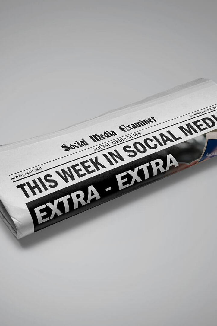 Facebook testet Live-Split-Screen-Übertragungen: Diese Woche in Social Media: Social Media Examiner