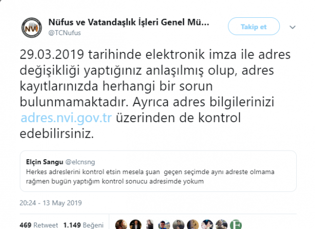 Elçin Sangus Bevölkerungsabteilung "Adressbetrug" aufgedeckt!