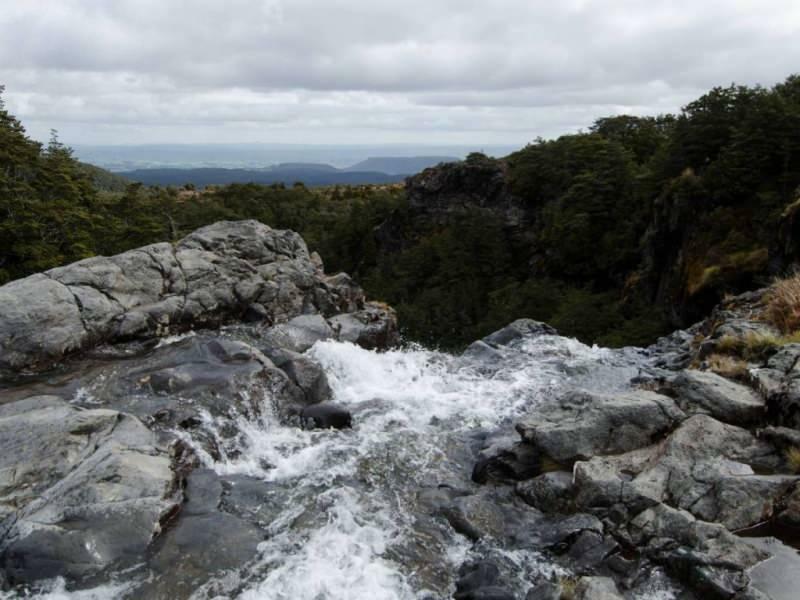 Mangawhero-Wasserfall