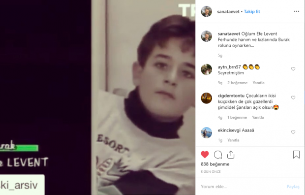 Tamer Levent Instagram-Account