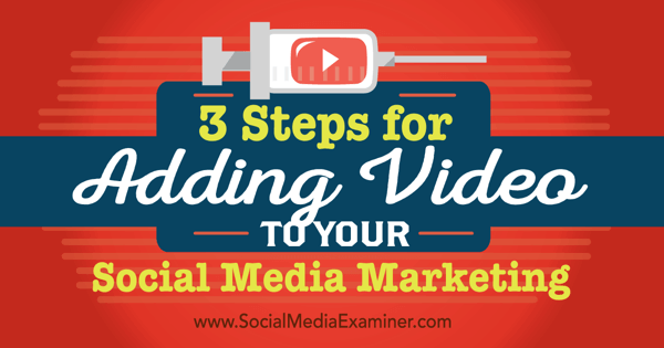 Verwenden Sie Video im Social Media Marketing