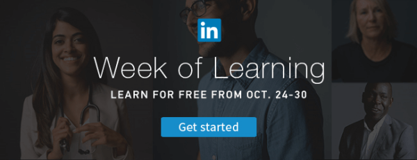LinkedIn Top Skills Woche des Lernens