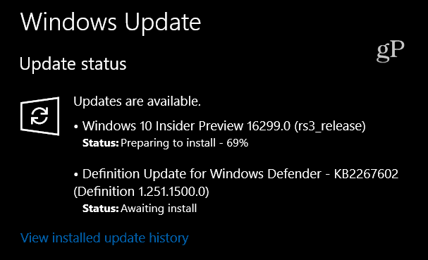 Microsoft veröffentlicht Windows 10 Preview Build 16299 für PC