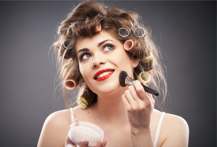 Make-up-Fehler bei älteren Menschen