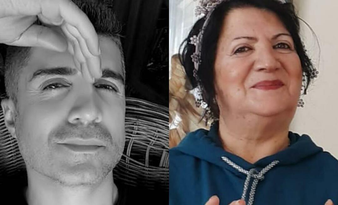 Özcan Deniz heiratete Samar Dadgar, der seine Mutter aus dem Haus warf! Kadriye Deniz ruhte sich aus