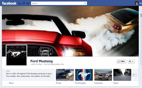 Ford Creative Timeline Cover
