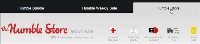 HumbleBundle startet Daily-Deal Store