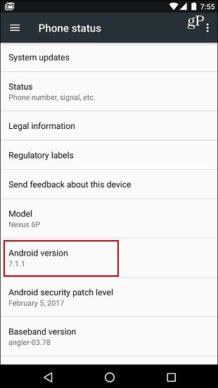 Android-Version