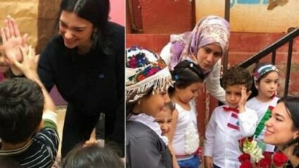 Dua Lipa trifft syrische Flüchtlingskinder!