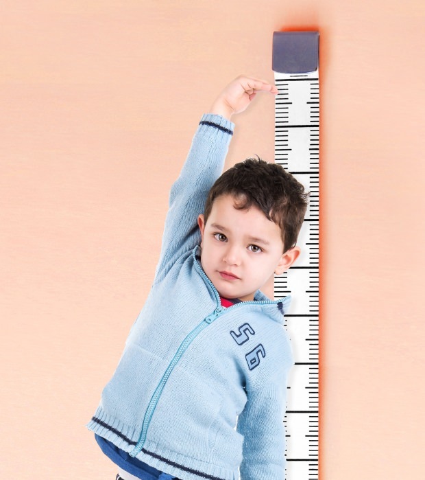 Beeinflusst eine kurze Länge der Gene die Größe der Kinder?