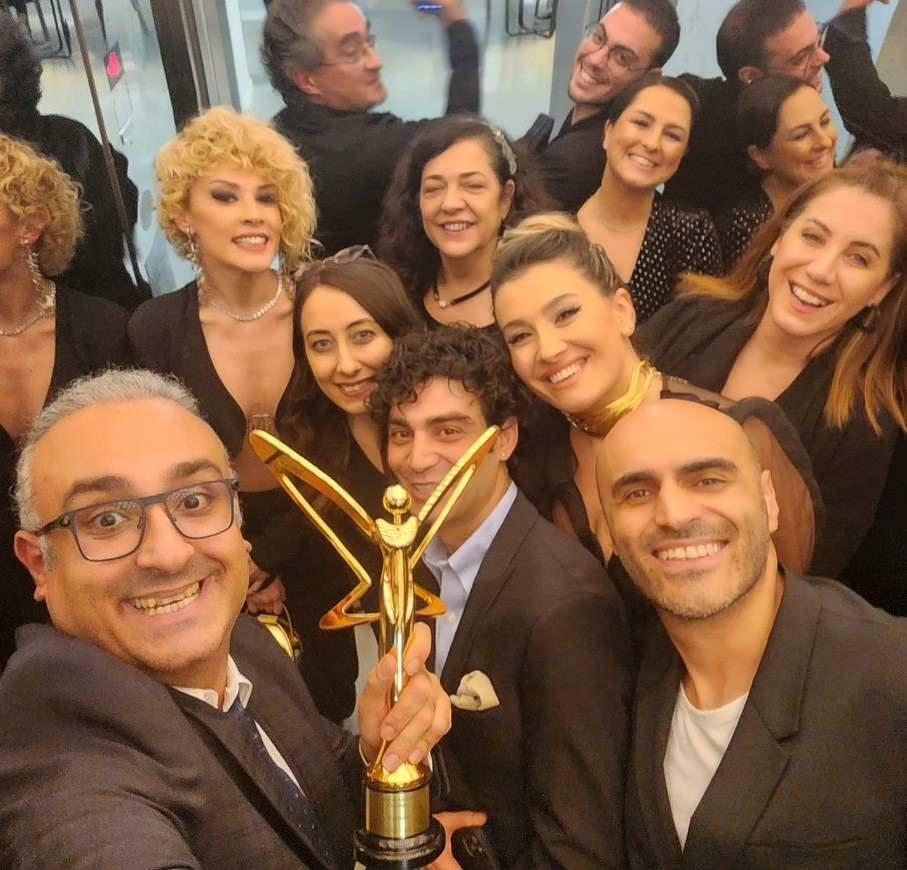 Güldür Güldür-Team bei der Verleihung des Golden Butterfly Award