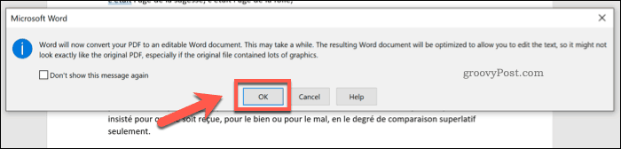 PDF in Word konvertieren