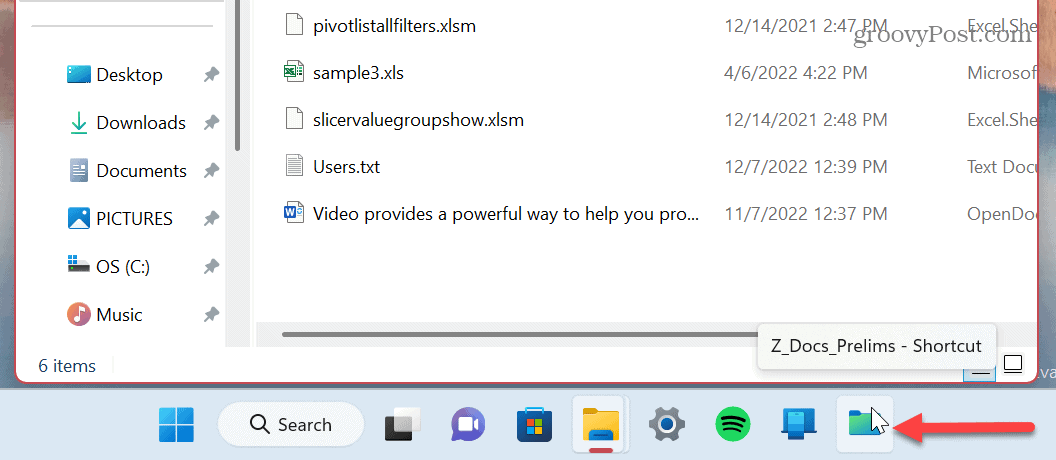 So pinnen Sie Dateien, Ordner oder Laufwerke an die Windows 11-Taskleiste