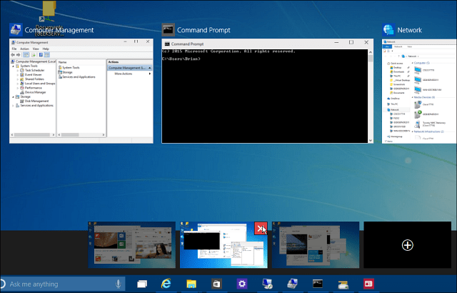 Schließen Sie Windows 10 Virtual Desktop