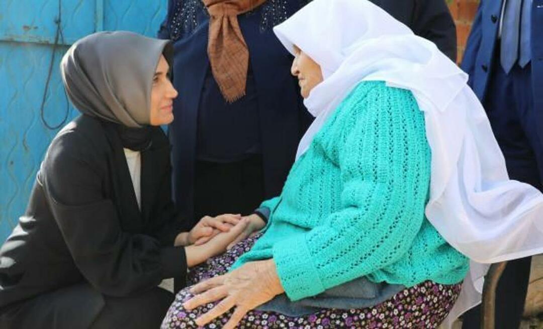 Gouverneur Yiğitbaşı erfüllte der 96-jährigen Tante Kezban den größten Wunsch