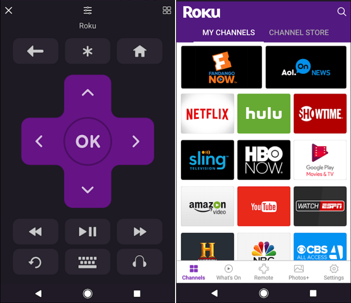 Roku Remote-App für Android