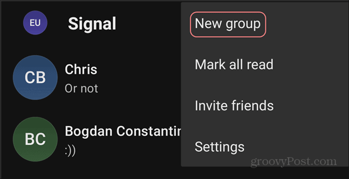 WhatsApp to Signal Groups neu