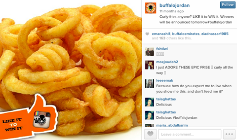 Buffalo Jordan Instagram Contest Bild