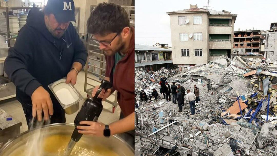 Mehmet Şef liegt im Erdbebengebiet