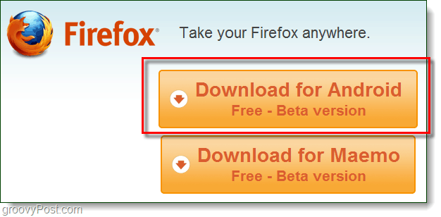 Download für Android Firefox