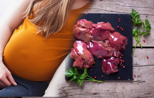 Kann Leber während der Schwangerschaft gegessen werden