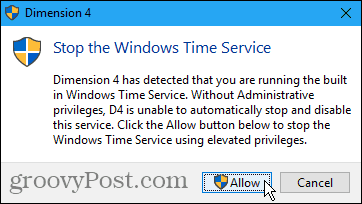 Beenden Sie den Windows-Zeitdienst