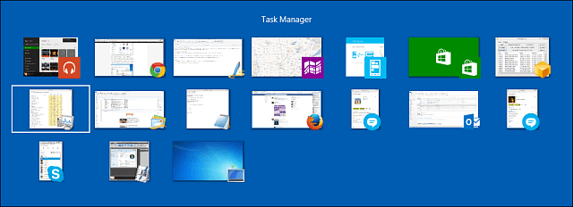 So wechseln Sie Aufgaben in der modernen Windows 8.1-Benutzeroberfläche