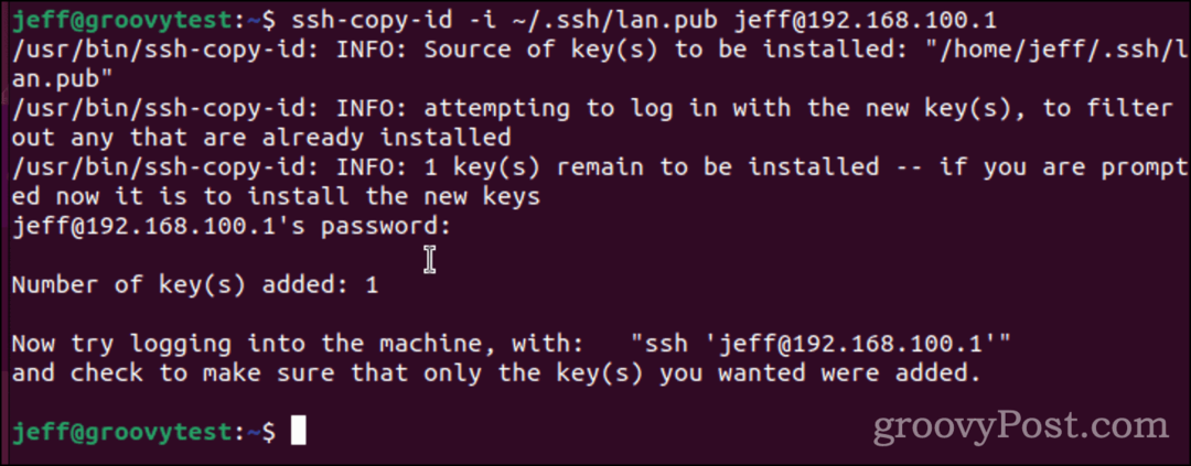 Kopieren Sie Ihren SSH-Schlüssel