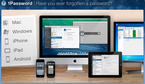 eine Passwort-Homepage