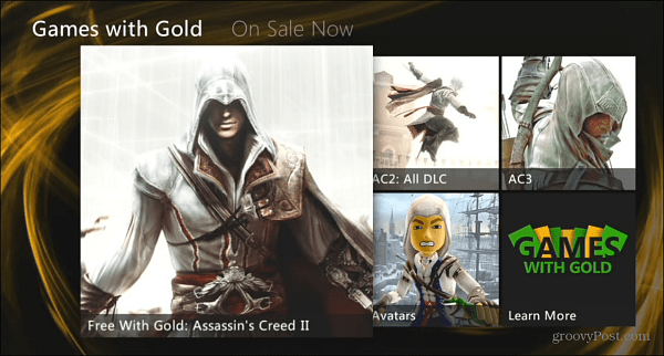Xbox Live Gold Assassins Creed II