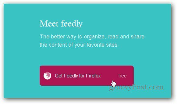 Feedly für Firefox