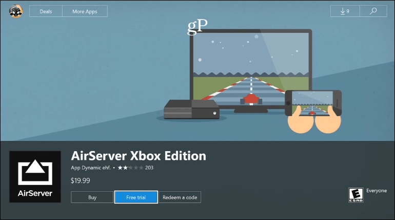 2 AirServer Xbox Edition-Testversion
