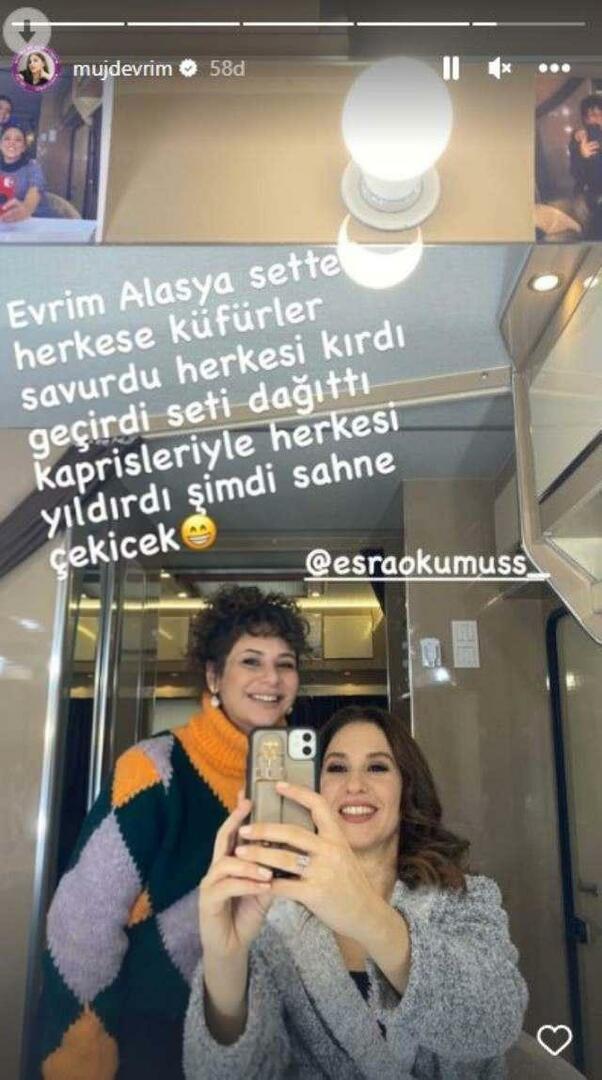 Evrim Alasya Instagram-Post