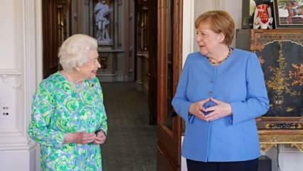 Königin Ein besonderes Geschenk von Elizabeth an Bundespräsidentin Angela Merkel!