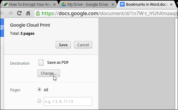 Drucker-Chromebook wechseln