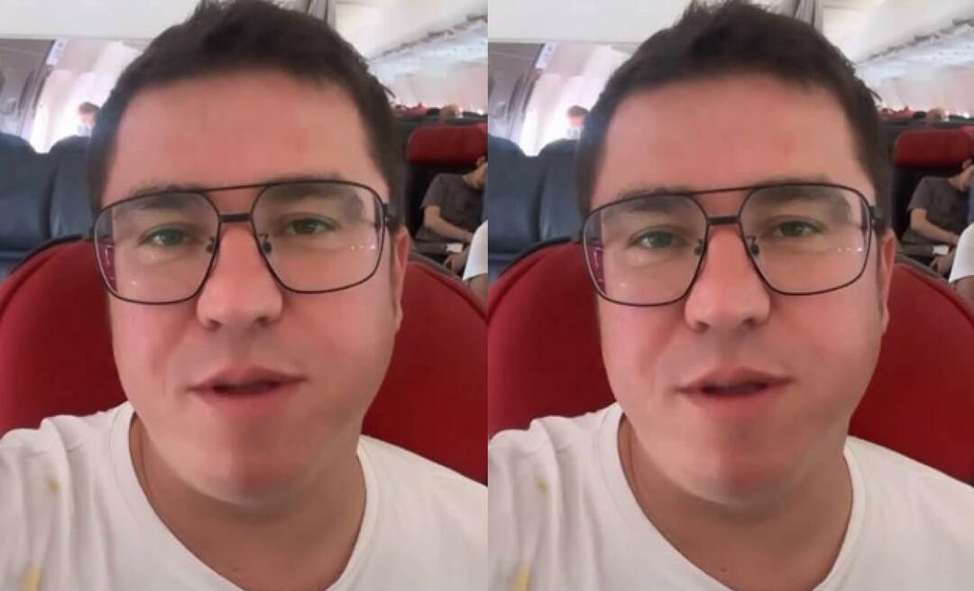 Ibrahim Büyükaks schwierige Momente im Flugzeug! Überrascht über das, was passiert ist