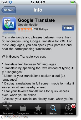Laden Sie die Google Übersetzer-App für iPhone, iPad und iPod herunter und installieren Sie sie