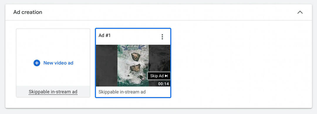 wie-erstelle-man-eine-videoanzeige-mit-einem-vorhandenen-kurzfilm-unter-verwendung-von-youtube-shorts-ads-include-multiple-ads-in-ad-group-new-video-ad-build-out- Anzeigenerstellung-Beispiel-8
