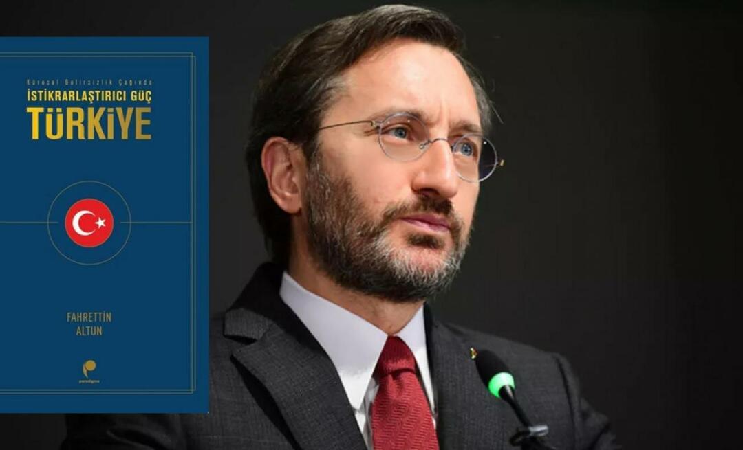 Neues Buch von Kommunikationsdirektor Fahrettin Altun: Stabilizing Power Türkiye