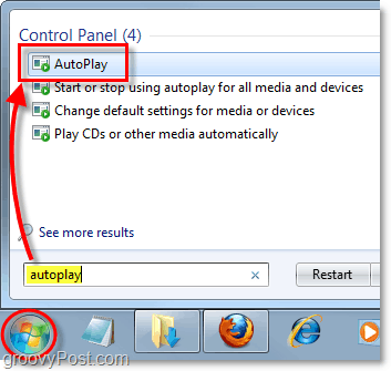 Windows 7 Autoplay-Menü