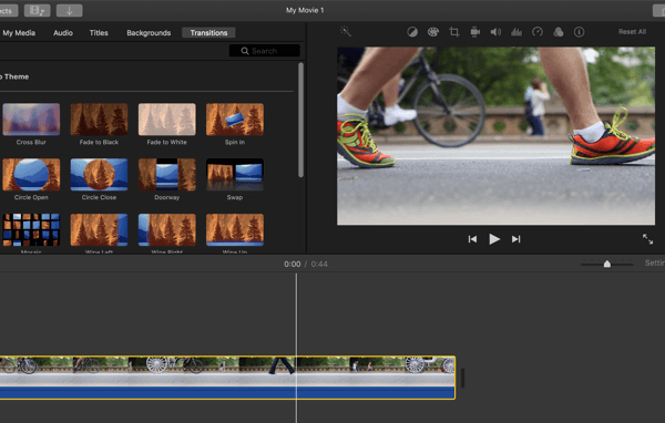 iMovie ist eine hervorragende Videobearbeitungsoption für Anfänger.
