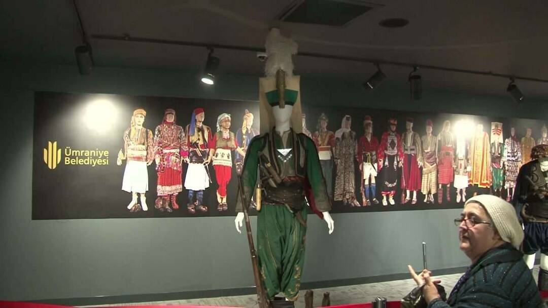 Ausstellung osmanischer Volkstrachten eröffnet!