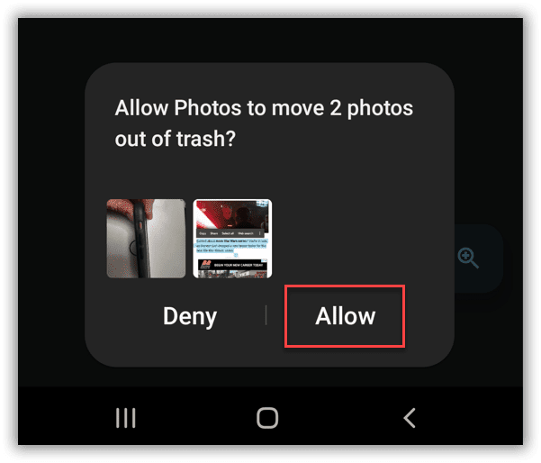 Gelöschte Fotos auf Android wiederherstellen