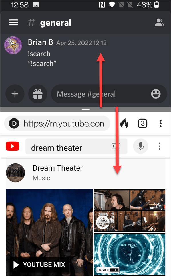 So teilen Sie den Bildschirm auf Android