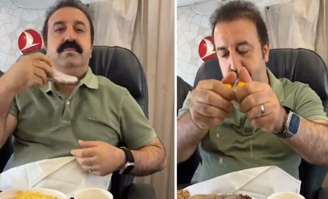 Er hat den Senf gegessen, den er im Flugzeug aus seinem Busen genommen hat! Sirdanci Mehmet schaut, was er getan hat