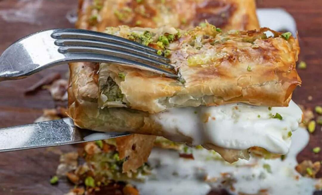 Wie macht man Balıkesir-Frischkäse? Balıkesir-Cremerezept! Dessert aus der Region Balıkesir...