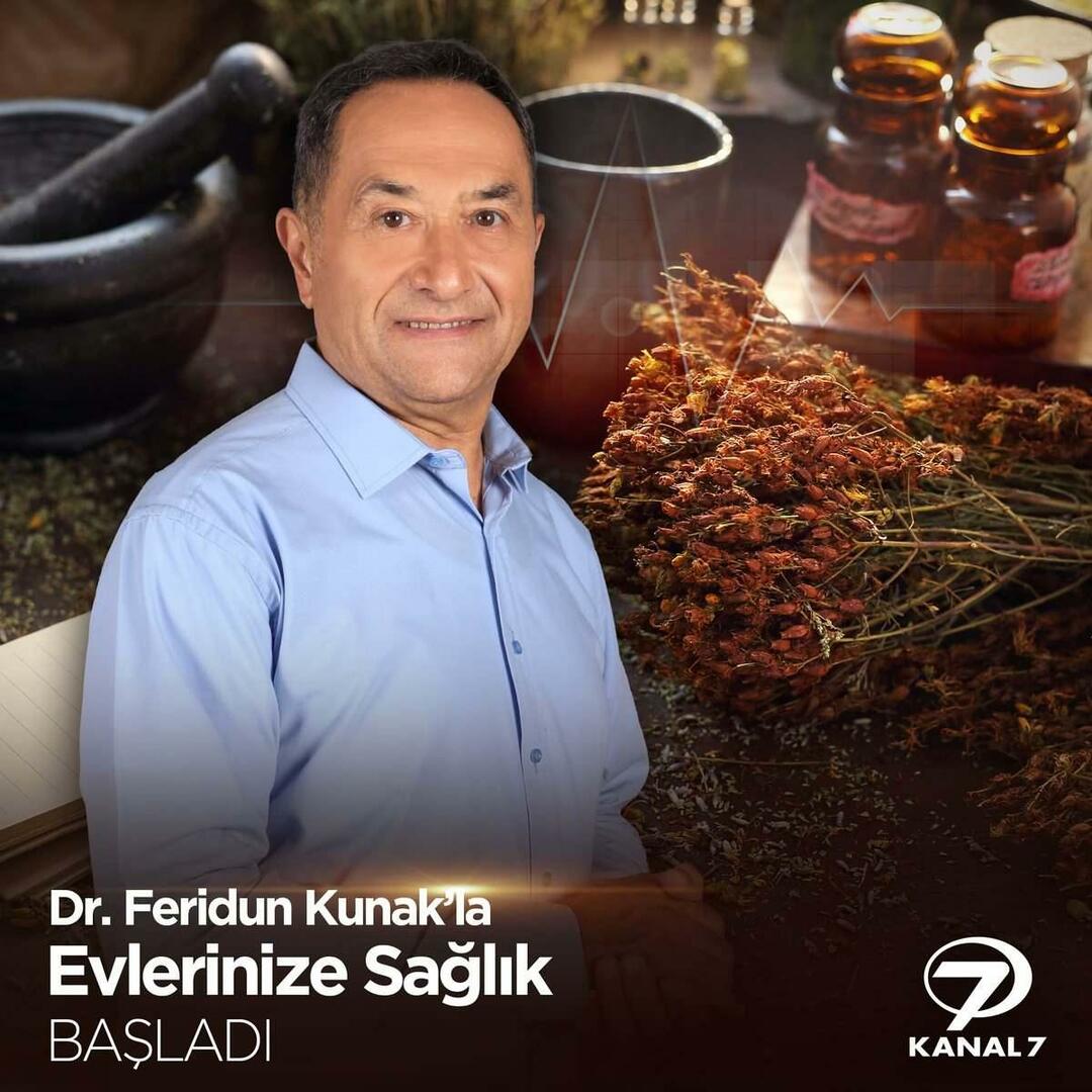 Kuss. DR. Feridun Kunak auf Kanal 7-Bildschirmen