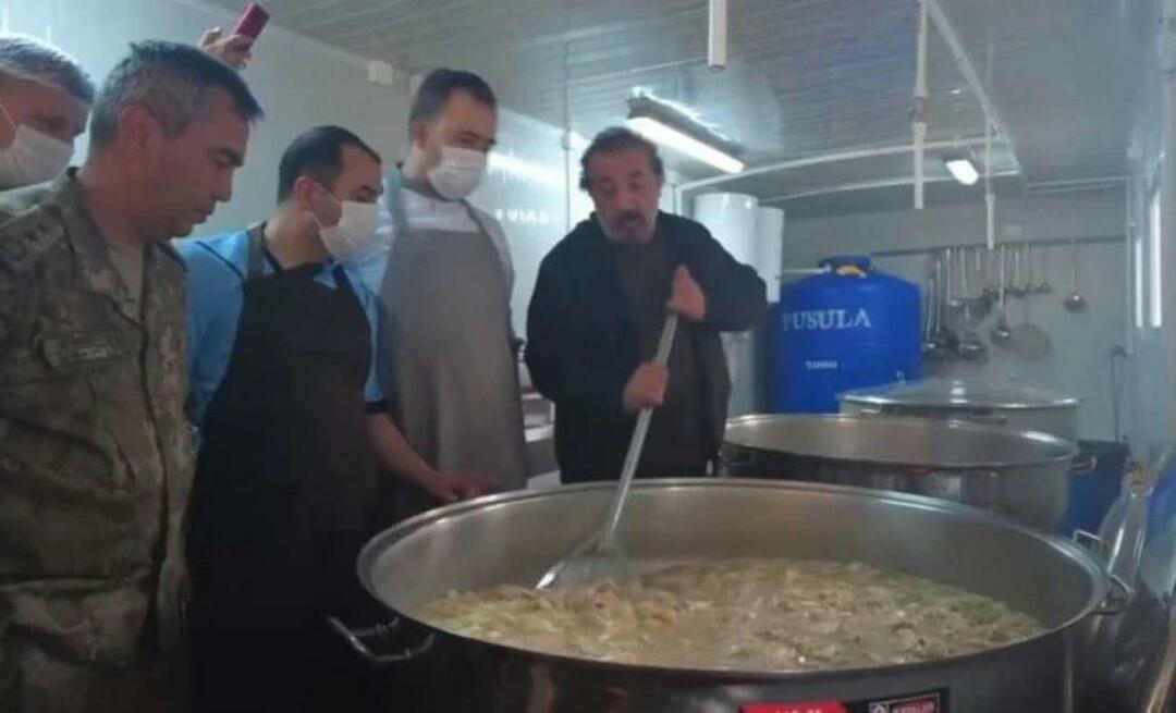 Mehmet Chef kochte mit den Soldaten in Hatay! MSB hat diese Momente geteilt